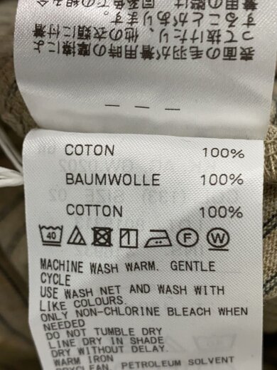 商品画像：SUVIN DOUBLE JERSEY/ポロシャツ/2/コットン/BEG/ボーダー/KK.AG.GW.0202 5