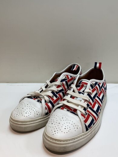 商品画像：リボン/編み込み/ローカットスニーカー/US10/WHT 2