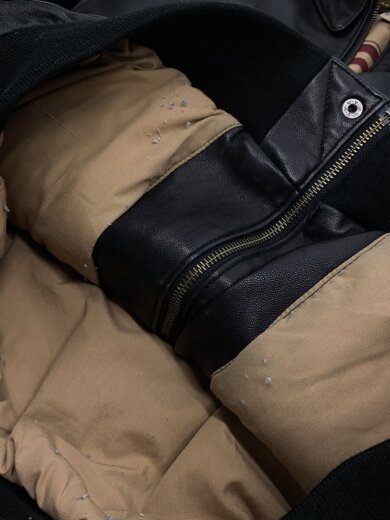 商品画像：AIR FORCE/A-2/LUXURY LANE/レザージャケット/L/羊革/ブラック/? NULL ? 6