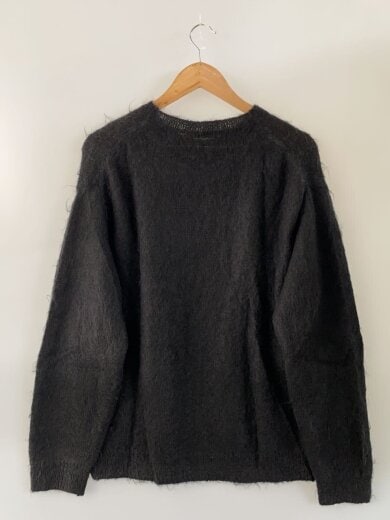 商品画像：BRUSHED SUPER KID MOHAIR KNIT P/O/1/モヘア/GRY/a24ap05km// 2