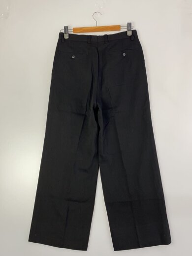 商品画像：90S/スラックスパンツ/--/ウール/BLK/ストライプ 2