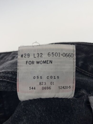 商品画像：90S/USA製/501/29/デニム/BLK/6501-0660// 5
