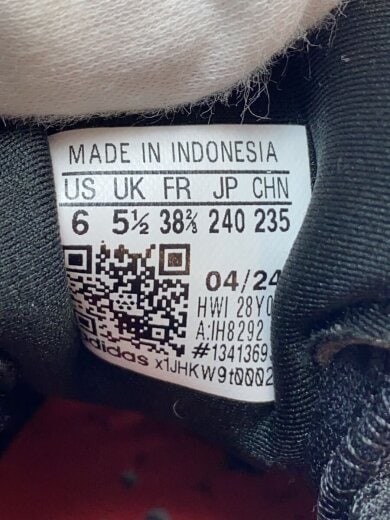 商品画像：ドロップセット3/ローカットスニーカー/24cm/BLK/IH8292 5