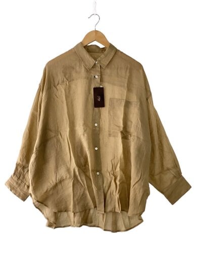 商品画像：26SS/RAMIE LYOCELL VOLUME シャツ/FREE/BEG/26-050-922-7060-2-0// 1