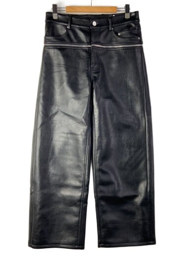 商品画像：GOAR.ARCHIVE/CROCO ZIPPER PANTS/ボトム/L/フェイクレザー/BLK// 1