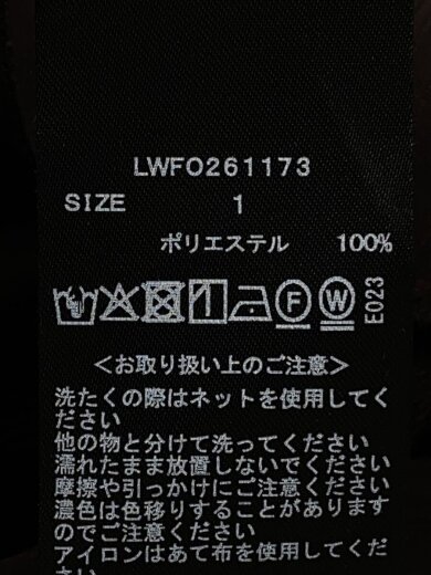 商品画像：26SS/ラッフルフリルフレアワンピース/1/ポリエステル/BRW/ストライプ/LWFO261173/? NULL ? 4