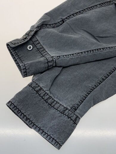 商品画像：GENERALLY SHIRT/長袖シャツ/M/デニム/GRY/242-07// 4
