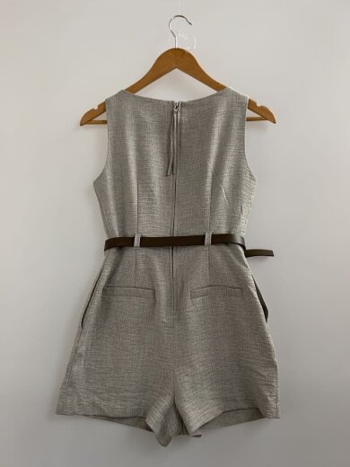 商品画像：26SS/ボタンディテールミニロンパース/0/ポリエステル/GRY/LWFO262068// 2