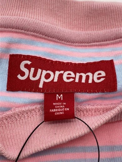 商品画像：25FW/Stripe Pocket L/S Top/M/コットン/PNK/ボーダー 3