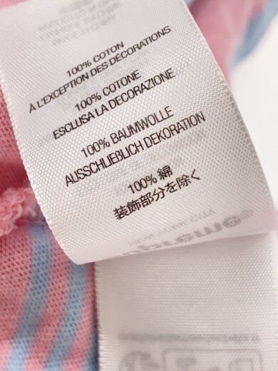 商品画像：25FW/Stripe Pocket L/S Top/M/コットン/PNK/ボーダー 4