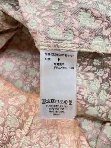 商品画像：24AW/petit flower back openワンピース/FREE/PNK/282450301301-01// 4