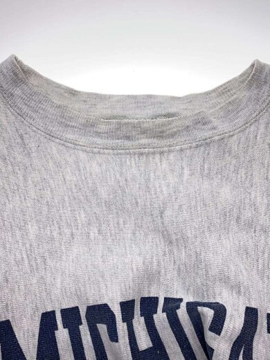 商品画像：90s/USA製/REVERSE WEAVE/MICHIGAN/染み込みプリント/XL/コットン/GRY// 5