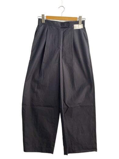 商品画像：26SS/コットンギャバジン タックワイドパンツ/36/コットン/BLK/13-04-62-04353// 1