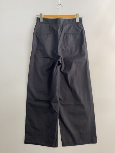 商品画像：26SS/コットンギャバジン タックワイドパンツ/36/コットン/BLK/13-04-62-04353// 2