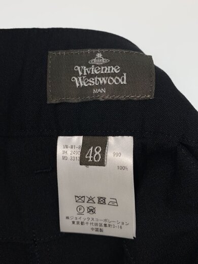 商品画像：WRAP LAYEREDトラウザーズ/48/ウール/BLK/無地/249022 4