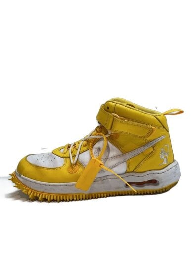 商品画像：OFF-WHITE X AIR FORCE 1 MID_オフホワイト X エアフォース 1 ミッド/30cm/YLW 1