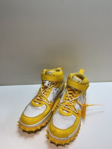 商品画像：OFF-WHITE X AIR FORCE 1 MID_オフホワイト X エアフォース 1 ミッド/30cm/YLW 2