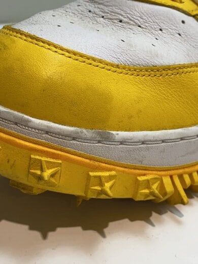商品画像：OFF-WHITE X AIR FORCE 1 MID_オフホワイト X エアフォース 1 ミッド/30cm/YLW 6