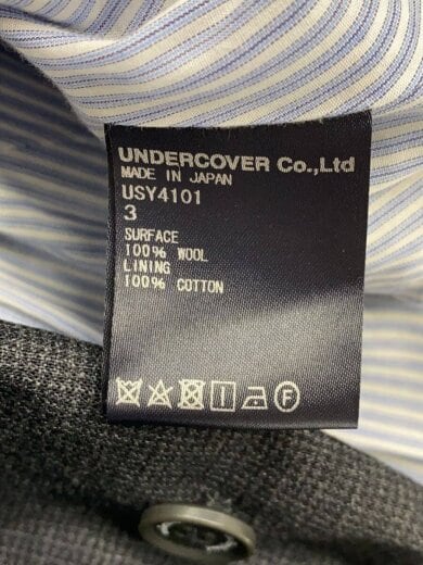 商品画像：20SS/セットアップ/3/ウール/GRY/無地/USY4501USY4101// 4