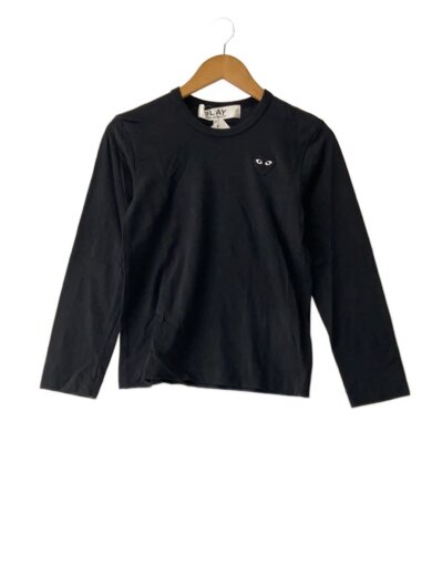 商品画像：長袖Tシャツ/XXS/コットン/BLK/AX-T120// 1