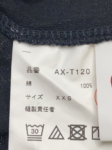 商品画像：長袖Tシャツ/XXS/コットン/BLK/AX-T120// 4