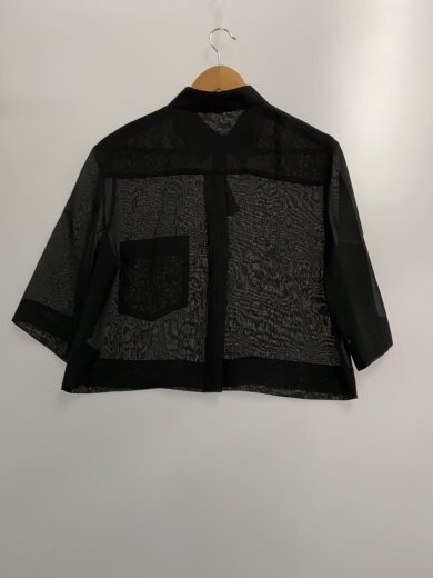 商品画像：ポリエステル オーガンジー シャツ ウォッシャブル/--/ポリエステル/B// 2