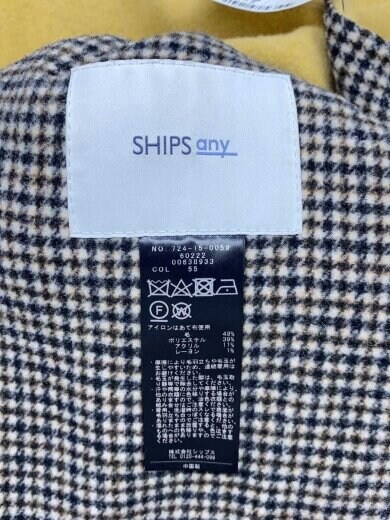 商品画像：リバー スタンドカラー ポンチョ ショート　コート/FREE/ウール/YLW/724-15-0059// 3