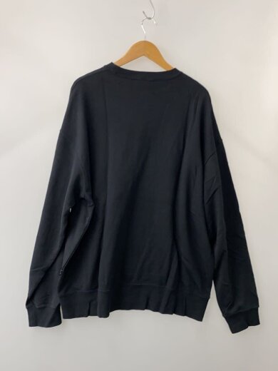 商品画像：CREWNECK SWEAT SHIRT/スウェット/XXL/コットン/BLK/OPT10002// 2