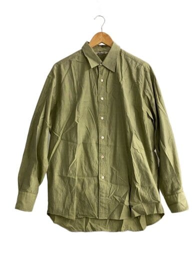 商品画像：FINX OX CHAMBRAY SHIRTS/3/コットン/GRN/無地/A22AS01FO// 1