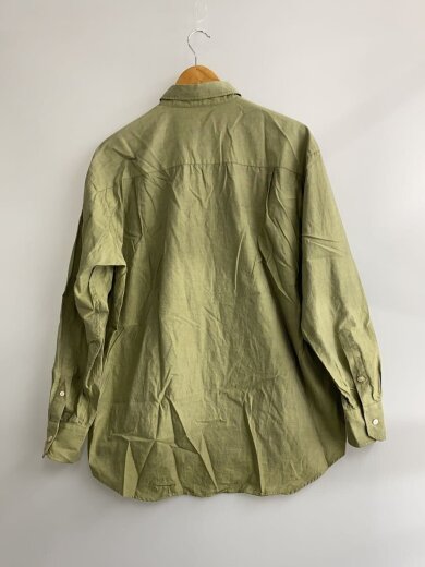 商品画像：FINX OX CHAMBRAY SHIRTS/3/コットン/GRN/無地/A22AS01FO// 2