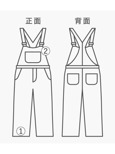 商品画像：50s/オーバーオール/--/デニム/IDG// 7