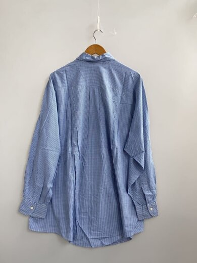 商品画像：90S/長袖シャツ/17.5/コットン/BLU/ギンガムCK// 2