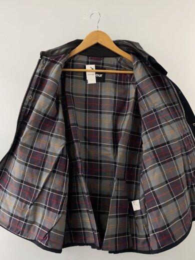 商品画像：別注/OS BEDALE with Leather/ジャケット/36/ナイロン/BLK// 3