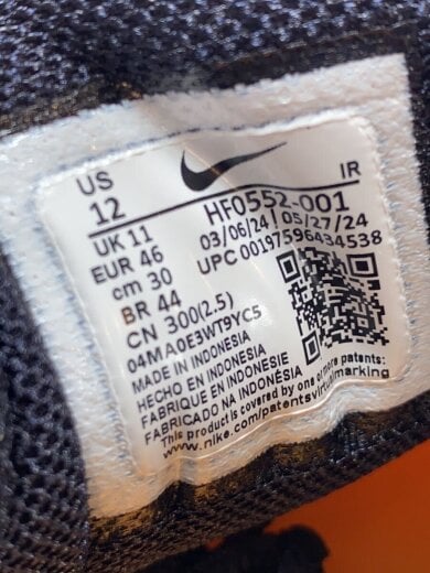 商品画像：AIR MAX PLUS_エア マックス プラス/30cm/ORN 7