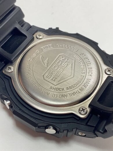 商品画像：ソーラー腕時計_G-SHOCK/デジタル/ラバー/BLK/BLK 4