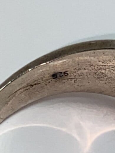 商品画像：リング/SV925/18号/SLV/メンズ 6