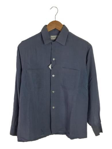 画像：その他ブランド長袖シャツ/S/コットン/BLU/サンデーマクドナルド/60S/胸ポケット1