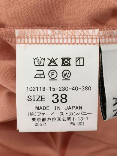 画像：ANAYI半袖カットソー/38/コットン/PNK/102118-15-230-85-3804