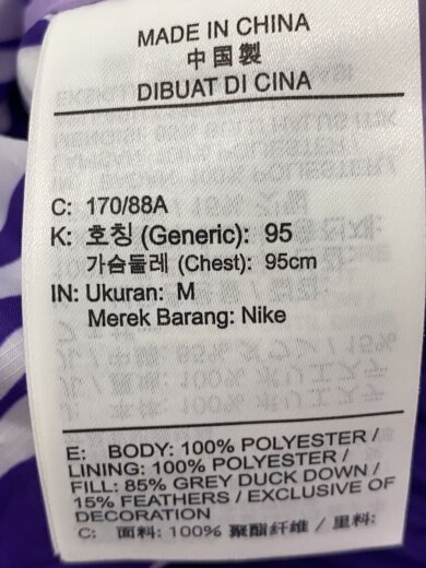 商品画像：ダウンジャケット/M/ナイロン/PUP/DQ6141-547 4