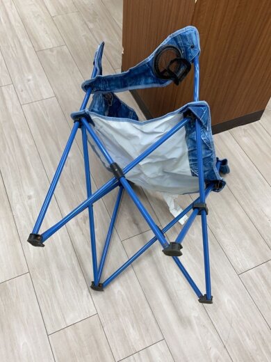 商品画像：ﾘｿﾞｰﾄﾁｪｱﾃﾞﾆﾑ チェア/1人用/BLU/リゾートチェアデニム 9