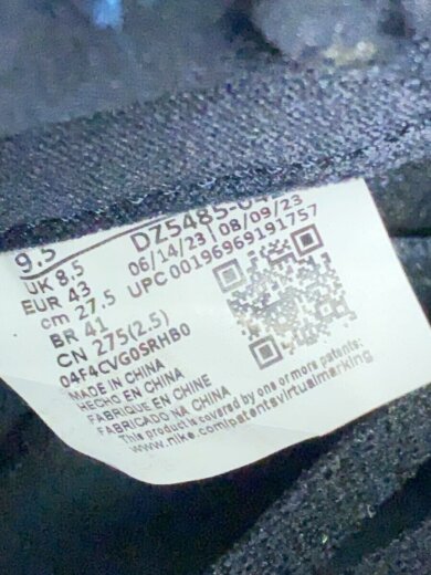 商品画像：ハイカットスニーカー/27.5cm/BLU/DZ5485-042 5