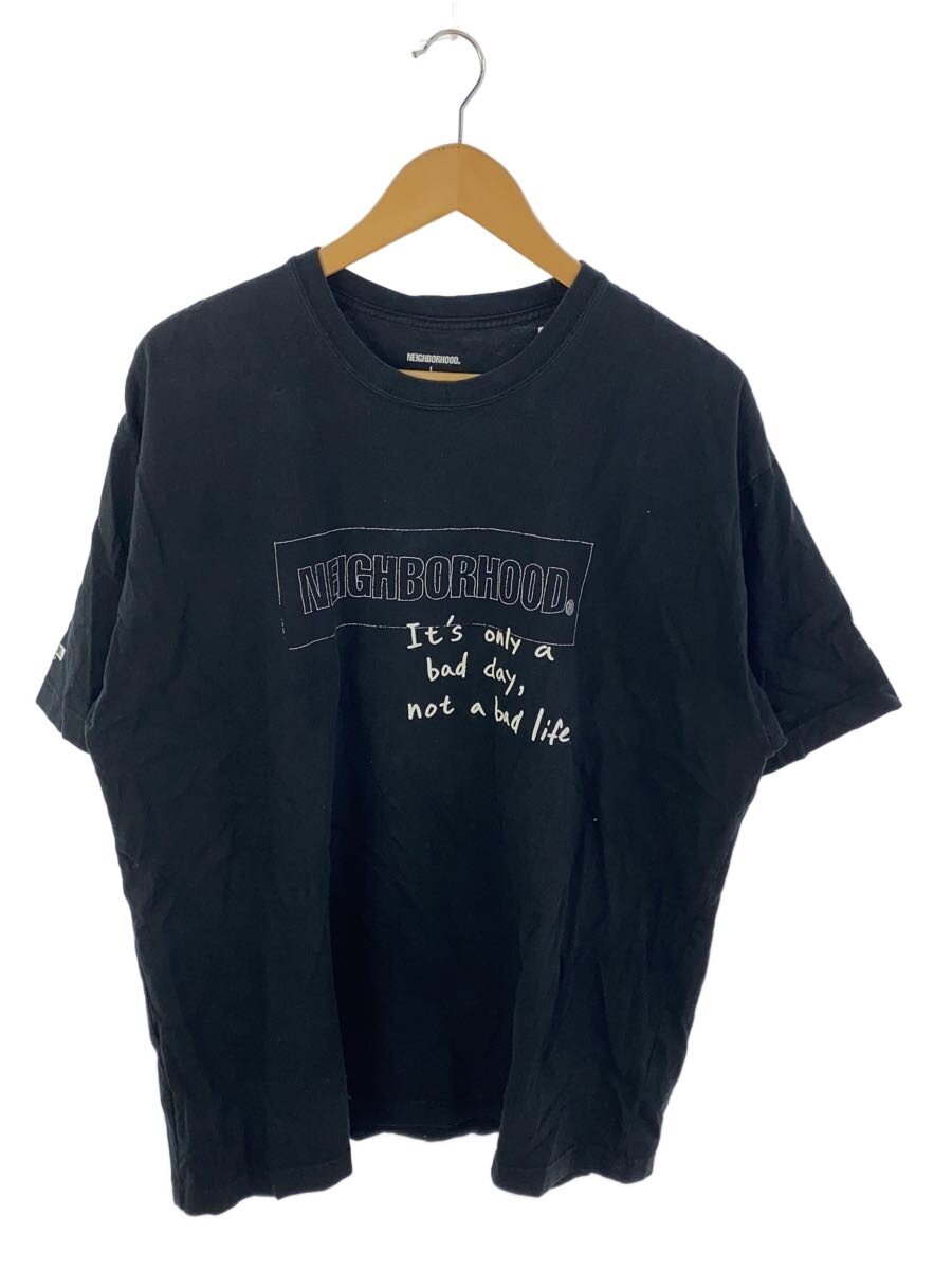 NEIGHBORHOOD / Tシャツ/L/コットン/BLK