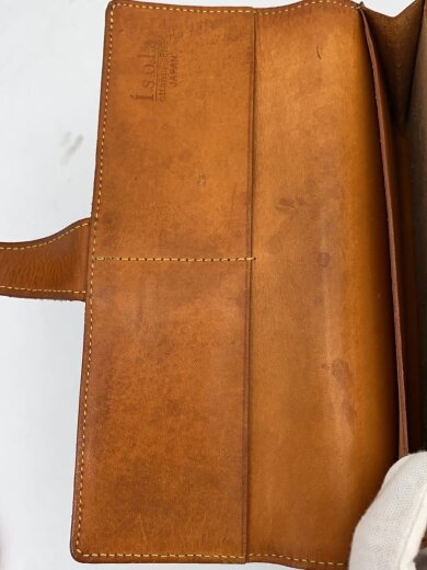 商品画像：長財布/レザー/BLK/無地/メンズ 7