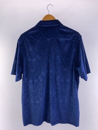 商品画像：半袖シャツ/L/ベロア/BLU/総柄 2