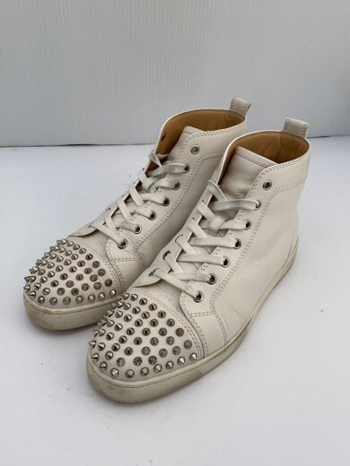 商品画像：ハイカットスニーカー/41.5/WHT 2