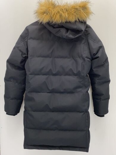 商品画像：ダウンジャケット/S/ポリエステル/BLK/無地/233-3506 2