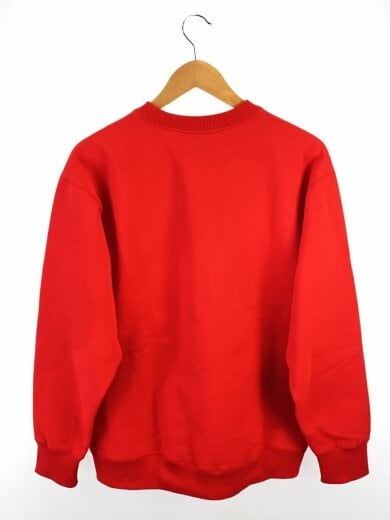 商品画像：SMALL LOGO HEATHER SWEAT CREW_スモールロゴヘザースウェットクルー/M/コットン/RED 2