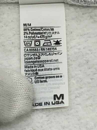 商品画像：スウェット/M/コットン/GRY 4