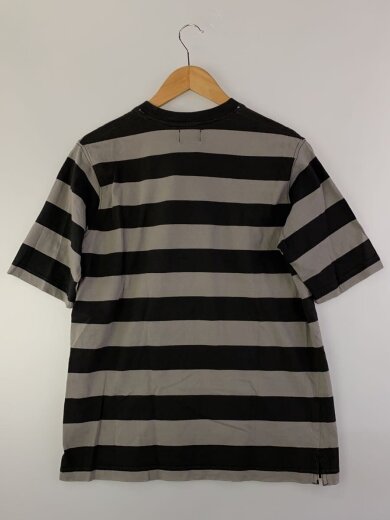 商品画像：Tシャツ/S/コットン/GRY/ボーダー 2