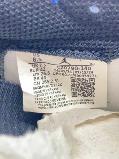 商品画像：AIR JORDAN 1 LOW OG_エアジョーダン 1 ロー OG/26.5cm/BLU// 5